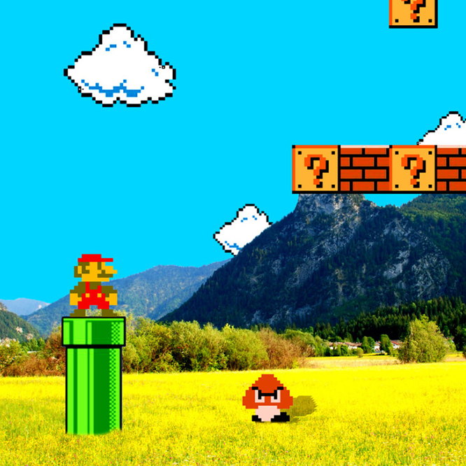 Super Mario Bros IRL